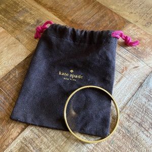 Kate Spade bangle. Gold + Multicolored enamel